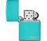 Зажигалка Zippo Classic с покрытием Flat Turquoise 49454ZL 5