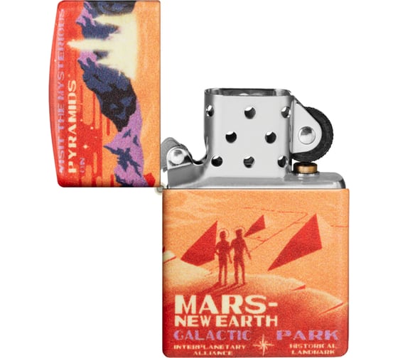 Зажигалка Zippo Mars Design с покрытием 540 Matte 49634