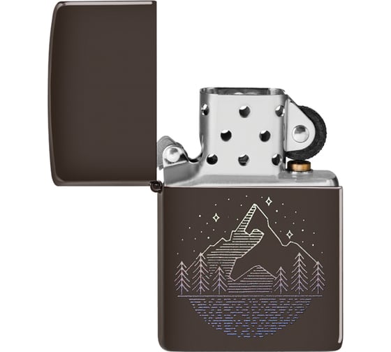 Зажигалка Zippo Mountain Design 38x13x57 мм 49633