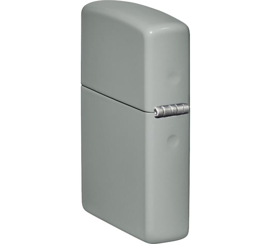 Зажигалка Zippo Classic с покрытием Flat Grey, латунь/сталь, серая, матовая, 38x13x57 мм 49452ZL 1