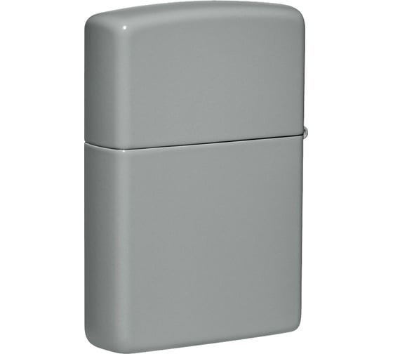 Зажигалка Zippo Classic с покрытием Flat Grey, латунь/сталь, серая, матовая, 38x13x57 мм 49452ZL
