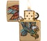 Зажигалка Zippo Tattoo Eagle с покрытием Brushed Brass 49667 2