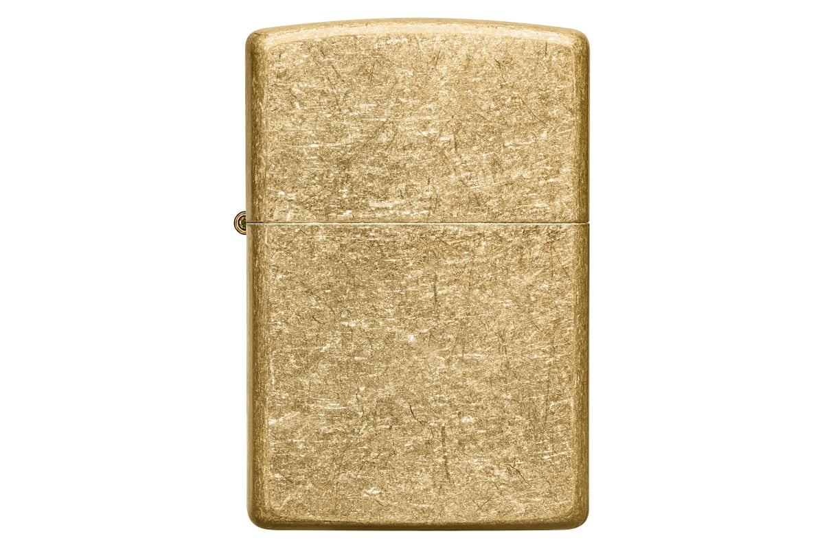 Зажигалка Zippo Classic с покрытием Tumbled Brass 49477 выгодная цена отзывы характеристики 