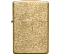 Зажигалка Zippo Classic с покрытием Tumbled Brass 49477
