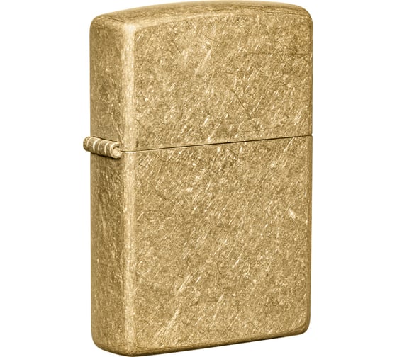 Зажигалка Zippo Classic с покрытием Tumbled Brass 49477