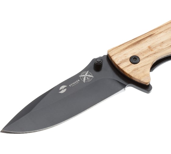 Складной нож Stinger 80 мм, черный FK-632ZW