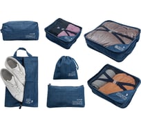 Набор органайзеров ROUTEMARK Packing cubes 7в1 7 предметов Navy pac-cub-navy