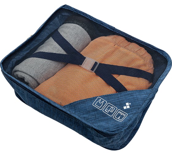 Набор органайзеров ROUTEMARK Packing cubes 7в1 7 предметов Navy pac-cub-navy