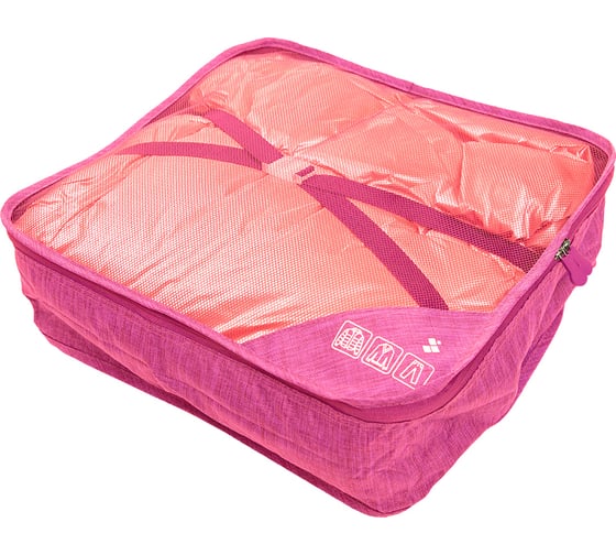 Набор органайзеров ROUTEMARK Packing cubes 7в1 7 предметов Pink pac-cub-pink