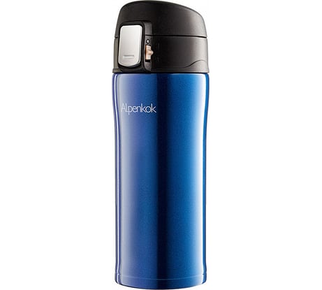 Вакуумная термокружка Alpenkok AK-04040A синий, 380 мл 0R-00006873