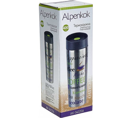 Вакуумная термокружка Alpenkok AK-04020A Кофе, 400мл 0R-00002209