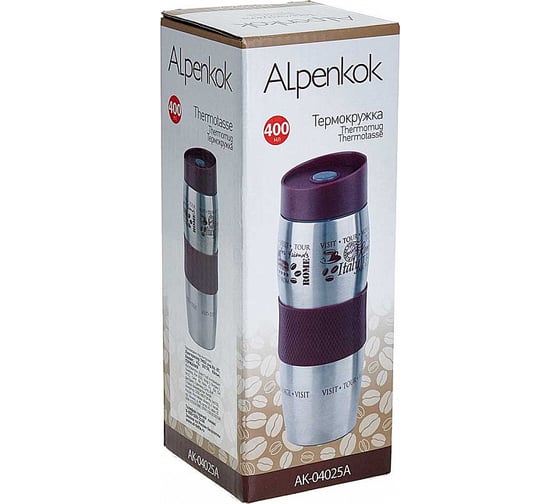 Вакуумная термокружка Alpenkok TOURAK-04025A 400мл Р1-00005978