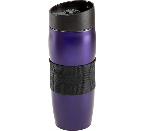 Вакуумная термокружка Alpenkok AK-04036A фиолетовый, 400 мл Р1-00003832