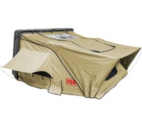 Палатка на крышу автомобиля РИФ Hard RT03-140 корпус черный, тент песочный RIFRT0314060900