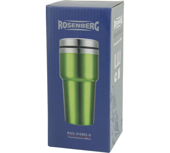 Термокружка Rosenberg 480мл RSS-415002-G