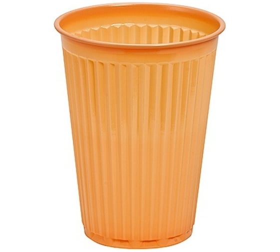 Пластиковый стакан PAPSTAR 180 мл, D70 мм, бежевый 1/100/3000 PS-16138 1
