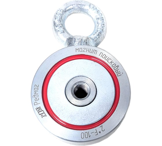 Магнит поисковый двусторонний Редмаг F100x2 1