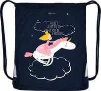 Мешок для обуви Bruno Visconti YOUNG PRINCESS ЕДИНОРОГ, синий, 35х45 см 15-002-001/02