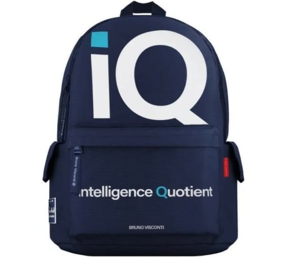 Молодежный рюкзак Bruno Visconti IQ синий 12-003-157/02