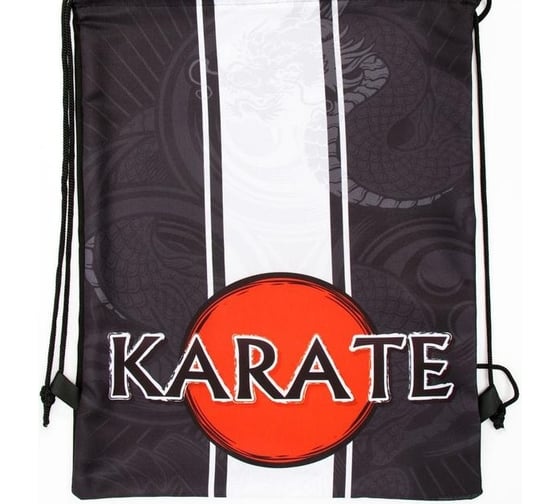 Мешок для обуви с веревочными ручками ONLITOP Karate 32х42 см 5054403