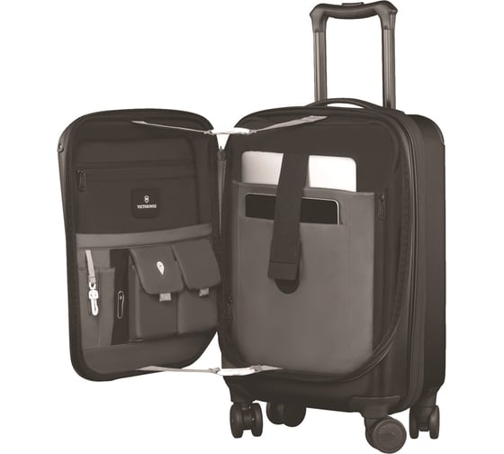 Чемодан Victorinox Spectra 2.0 Expandable, черный, 35x20x55 см, 29 л 601283