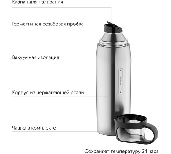 Термос NADOBA STELA 0,7 л, 735210