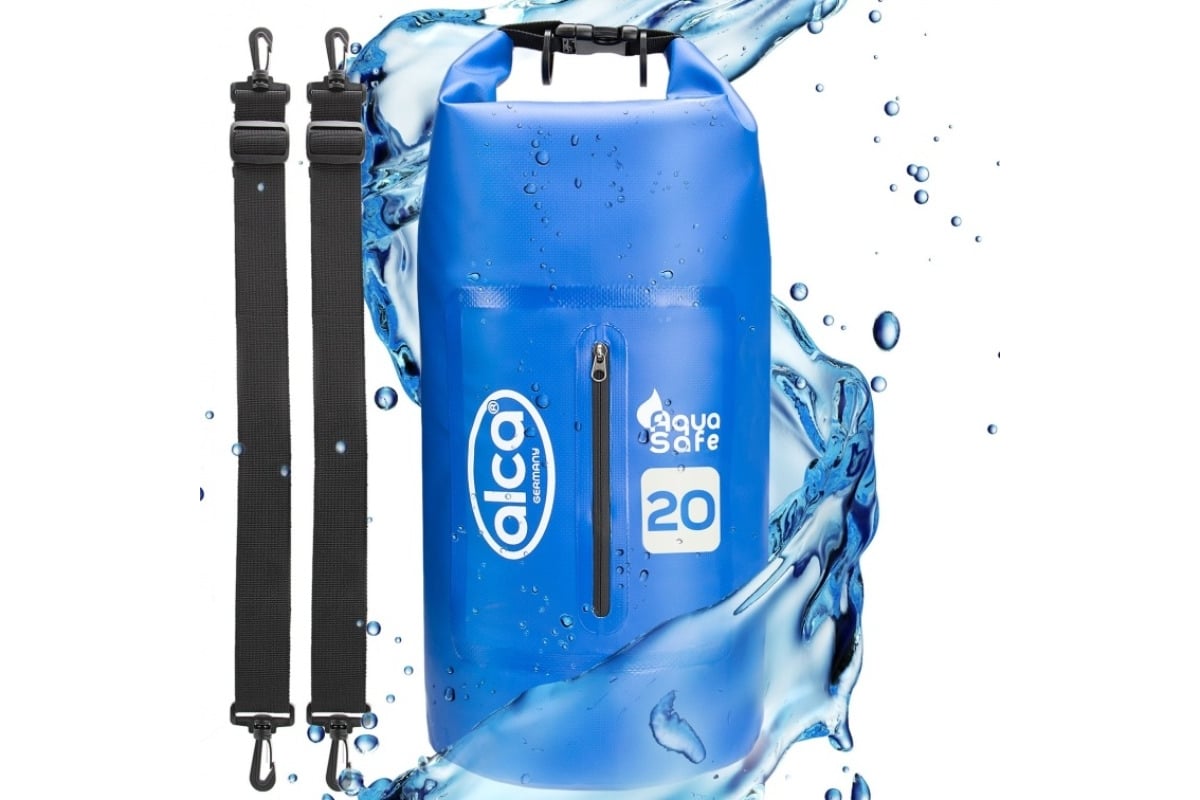 Водонепроницаемый рюкзак с карманом на молнии Alca DRY BAG 20 л 516220 ...