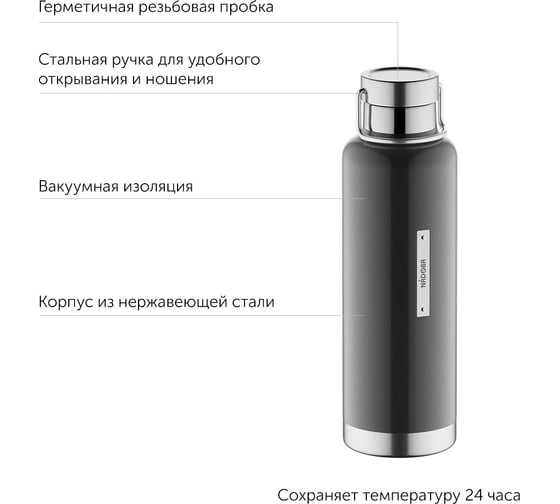 Термофляга NADOBA GVEN 0,7 л, 735112