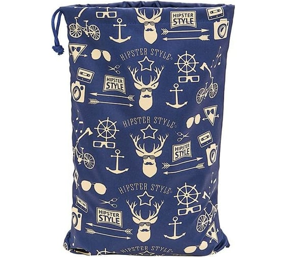 Сумка для вещей и обуви HOMSU Hipster Style Premium, 30х45 см HOM-881