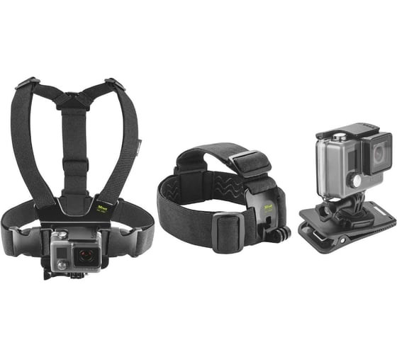 Набор аксессуаров для экшн-камер Trust 21231 Starter Kit 3в1 Б0032293