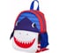 Рюкзак с уплотненной спинкой BERLINGO Kids Little shark, 29х22х9 см, 1 отделение, 3 кармана, RU06001 1