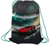 Мешок для обуви BERLINGO Racer, 1 отделение, светоотражающая лента, карман на молнии MS09350
