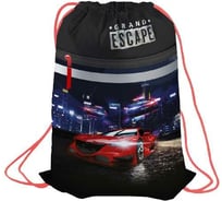 Мешок для обуви BERLINGO Grand Escape, 1 отделение, светоотражающая лента, карман на молнии MS09346