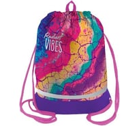 Мешок для обуви BERLINGO Radiant Vibes, 1 отделение, светоотражающая лента, карман на молнии MS09444