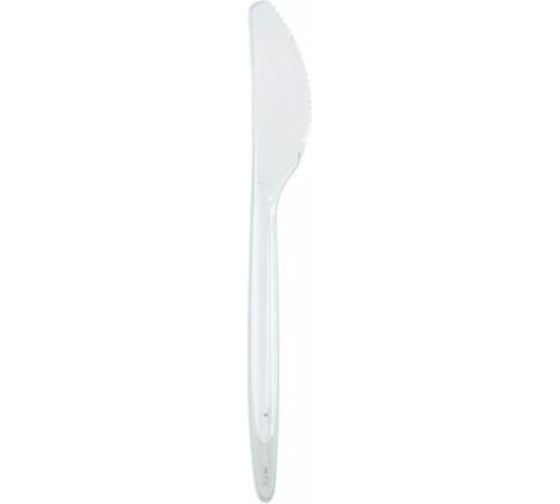 Столовый нож PAPSTAR Н175 мм, полистирол, прозрачный PS-84609