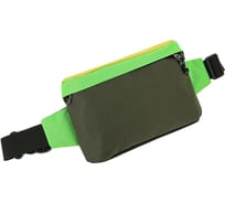 Поясная сумка Bener Хаски зеленый/желтый ОСЗ ОС179ЗЖ