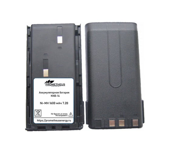 Аккумулятор Prometheus energy Ni-MH KNB-14 1600 mAh/7.2V НФ-00001727 1