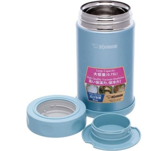 Термос для еды Zojirushi голубой SW-FCE75-AB