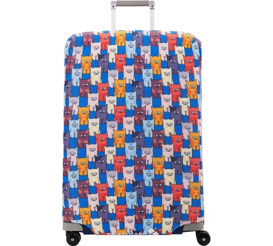 Чехол для чемодана ROUTEMARK Catstrophe Шкодастрофа SP500 размер L/XL Шкода500-L/XL 1
