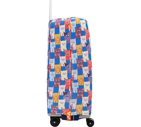 Чехол для чемодана ROUTEMARK Catstrophe Шкодастрофа SP500 размер L/XL Шкода500-L/XL