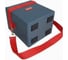 Термосумка A&P Thermo-box Термо-бокс, размер М, маренго с красной окантовкой TRB1051 4