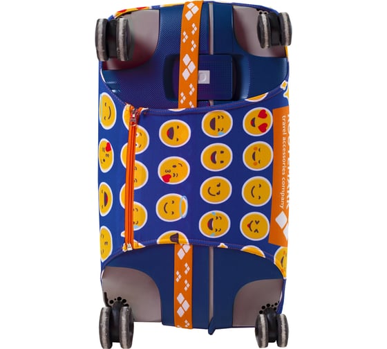 Чехол для чемодана ROUTEMARK Emoji Эмоджи SP180 размер S Эмоджи-S