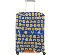 Чехол для чемодана ROUTEMARK Emoji Эмоджи SP180 размер M/L Эмоджи-M/L