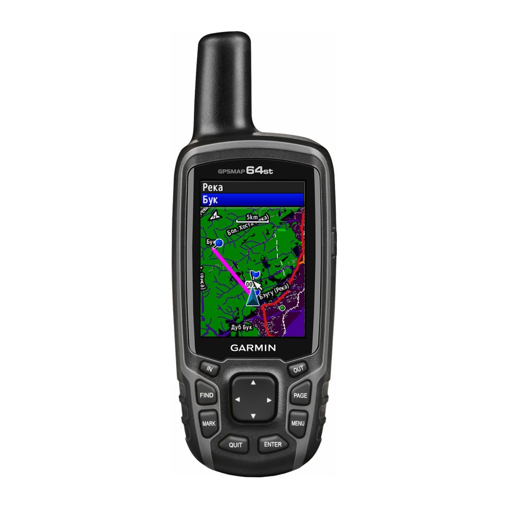 Навигатор Garmin GPSMAP 64st RUS 010-01199-23 - выгодная цена, отзывы,  характеристики, фото - купить в Москве и РФ