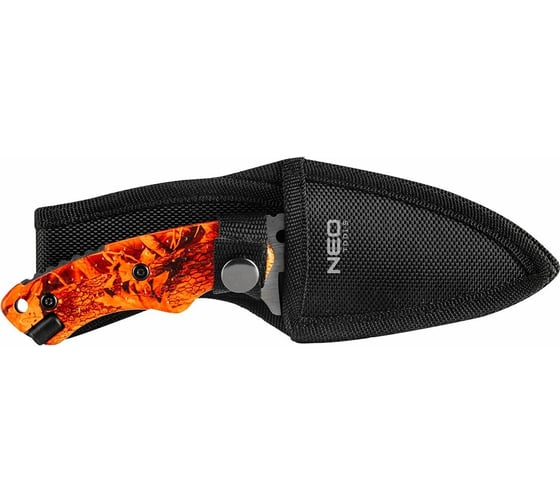Тактический нож NEO Tools full-tang 20см + трут 63-109