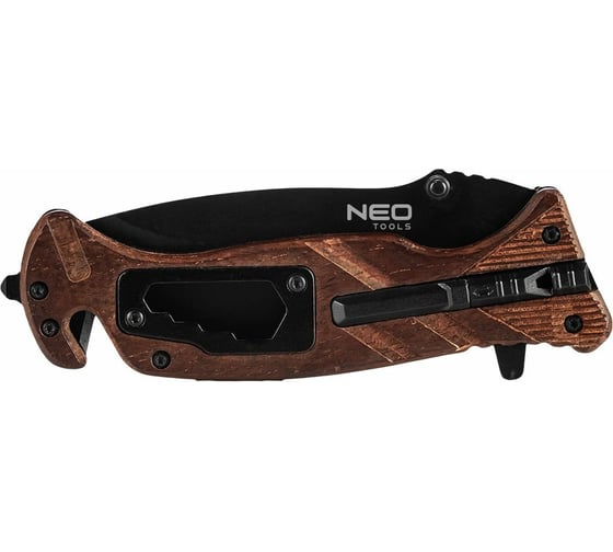 Складной нож для выживания NEO Tools 22 см 63-107