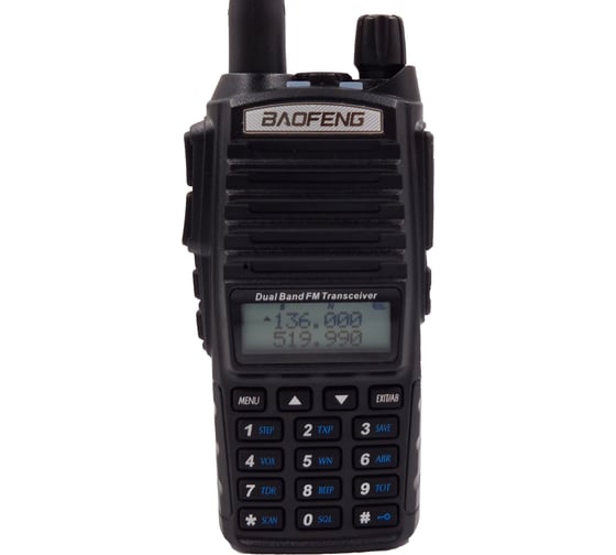 Радиостанция двусторонней связи Baofeng UV-82 8вт L/M/H (3800 mah) BA024
