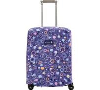 Чехол для чемодана ROUTEMARK Блестки, искры, конфетти Артемия Лебедева SP310 размер S Искры-S