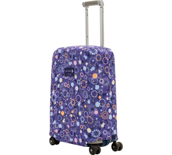 Чехол для чемодана ROUTEMARK Блестки, искры, конфетти Артемия Лебедева SP310 размер S Искры-S