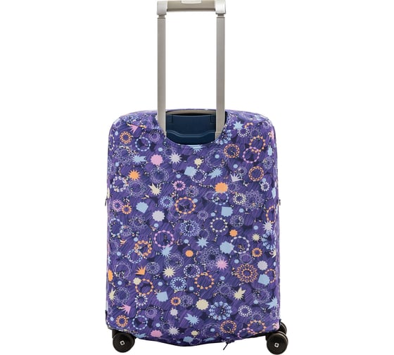 Чехол для чемодана ROUTEMARK Блестки, искры, конфетти Артемия Лебедева SP310 размер S Искры-S